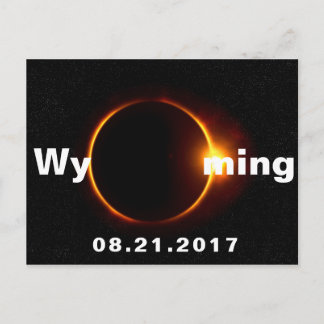 Wyoming Solar Eclipse Briefkaart