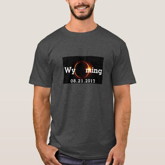 Wyoming Solar Eclipse T-shirt (Voorkant)