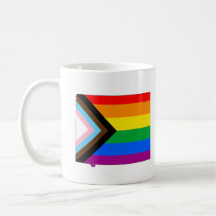 Wyoming Staats Trots LGBTQ Voortgang Trots Koffiemok