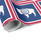 Wyoming Staatsvlag Cadeaupapier (Rol Hoek)