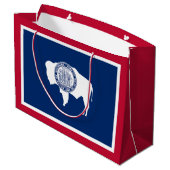 Wyoming Staatsvlag Groot Cadeauzakje (Achterkant Gekanteld)