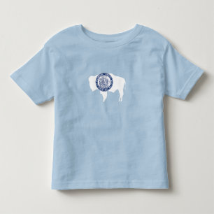Wyoming Staatsvlag Kinder Shirts