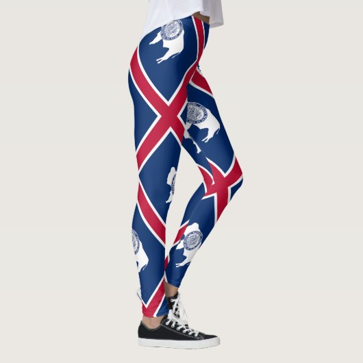 Wyoming Staatsvlag Leggings (Rechts)