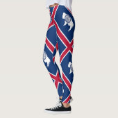 Wyoming Staatsvlag Leggings (Links)