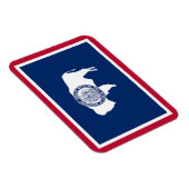 Wyoming Staatsvlag Magneet (Rechterzijde)