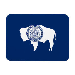 Wyoming Staatsvlag Magneet