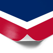 Wyoming Staatsvlag Perfect Poster (Hoek)