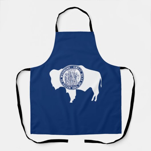 Wyoming Staatsvlag Schort (Voorkant)