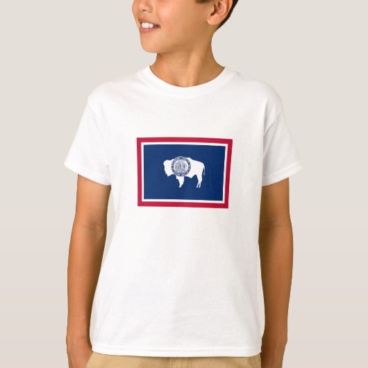 Wyoming Staatsvlag T-shirt (Voorkant)