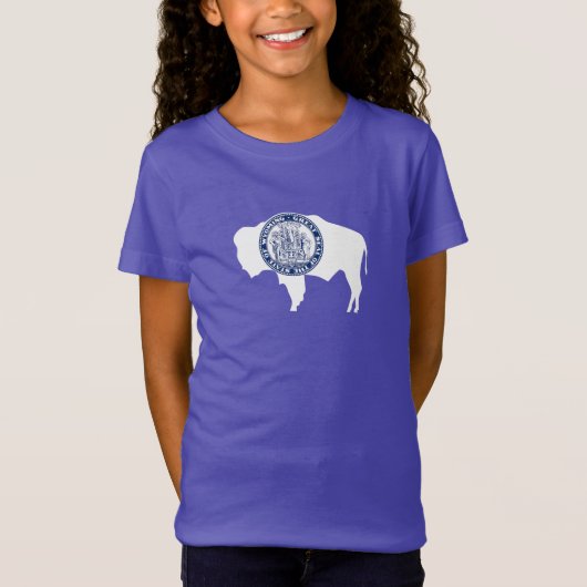 Wyoming Staatsvlag T-shirt (Voorkant)