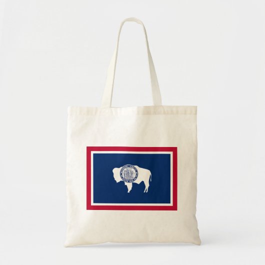 Wyoming Staatsvlag Tote Bag (Voorkant)