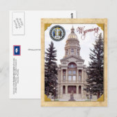 Wyoming State Capitol, Cheyenne, WY Briefkaart (Voorkant / Achterkant)