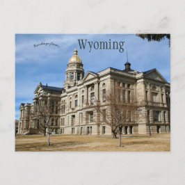 Wyoming State Capitol in Cheyenne Wyoming Briefkaart