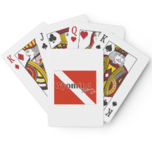 Wyoming State Diving Flag