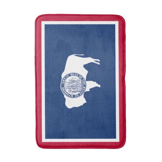 Wyoming State Flag Badmat (Voorkant Verticaal)