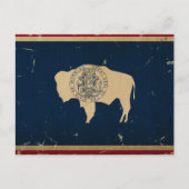 Wyoming State Flag  Briefkaart (Voorkant)