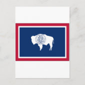 Wyoming State Flag Briefkaart (Voorkant)