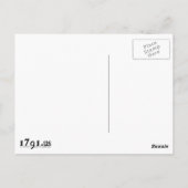 Wyoming State Flag Briefkaart (Achterkant)