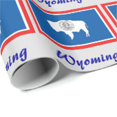 Wyoming State Flag Cadeaupapier (Rol Hoek)
