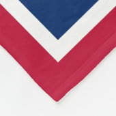 Wyoming State Flag Fleece Deken (Hoek)