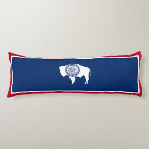 Wyoming State Flag Lichaamskussen