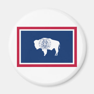 Wyoming State Flag Magneet