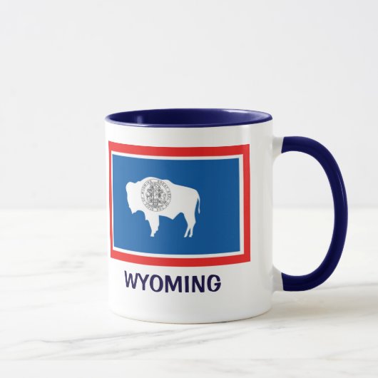 Wyoming State Flag Mok (Rechts)