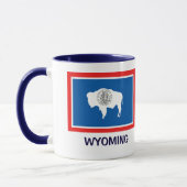 Wyoming State Flag Mok (Links)