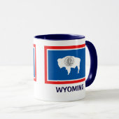 Wyoming State Flag Mok (Voorkant rechts)