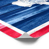 Wyoming State Flag Poster (Hoek)