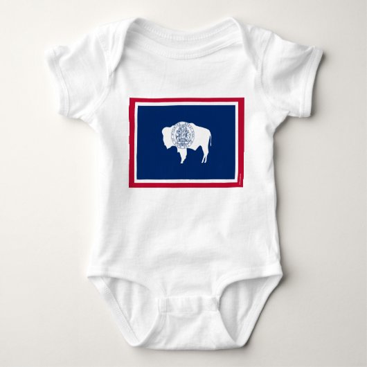 Wyoming State Flag Romper (Voorkant)