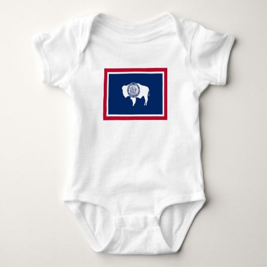 Wyoming State Flag Romper (Voorkant)
