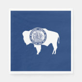 Wyoming State Flag Servet (Voorkant)