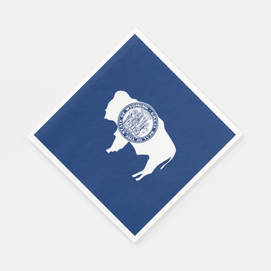 Wyoming State Flag Servet (Hoek)