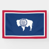 Wyoming State Flag Spandoek (Horizontaal)