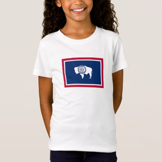 Wyoming State Flag T-shirt (Voorkant)