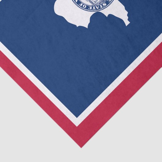 Wyoming State Flag Tissuepapier (Detail)
