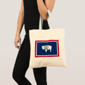 Wyoming State Flag Tote Bag (Voorkant (product))