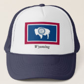 Wyoming State Flag Trucker Pet (Voorkant)