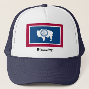 Wyoming State Flag Trucker Pet