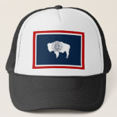 Wyoming State Flag Trucker Pet (Voorkant)