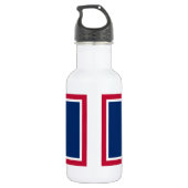 Wyoming State Flag Waterfles (Achterkant)