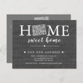 WYOMING State Moving Notice Post Card Aankondigingskaart (Voorkant / Achterkant)