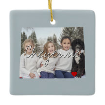 Wyoming State Photo insert and town name