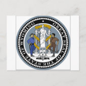 Wyoming State Seal Briefkaart (Voorkant)