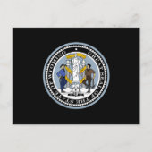 Wyoming State Seal Briefkaart (Voorkant)