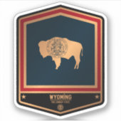 Wyoming Sticker (Voorkant)