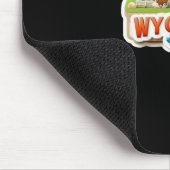Wyoming Sticker Muismat (Hoek)