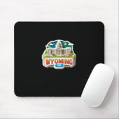 Wyoming Sticker Muismat (Met muis)