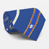 Wyoming strepen vlag stropdas (Opgerold)